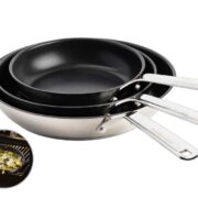 KitchenAid Stainless Steel Bratpfannen-Set | 20, 24 & 28 cm