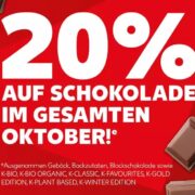 Kaufland: Rabattmonat für Schokoladenprodukt