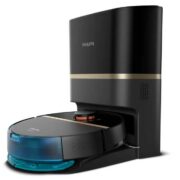 Philips HomeRun 7000 Series Aqua Saug-Wischroboter | Schwarz