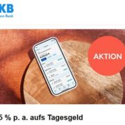 DKB-Bank - Aktionszins aufs Tagesgeld