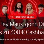 300€ Cashback für Kabel-Internet (300 M/Bits) - für junge Leute unter 28 Jahre: 200€ Wertgutschein dazu