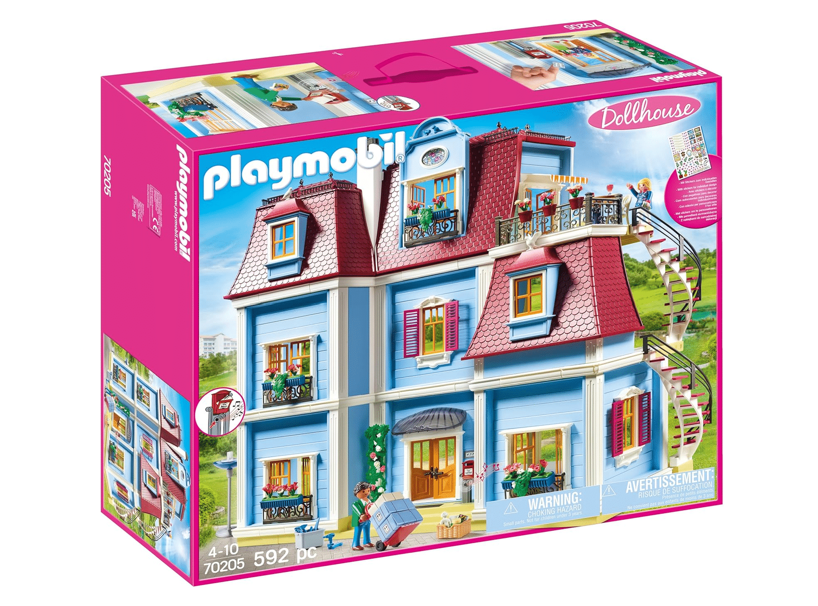 Micro Hab 🏡 PLAYMOBIL 70205 Großes Puppenhaus für 93,69€
