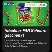 GRATIS: Hitschies Schnüre für Telekom Kunden