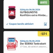 Gratis Marmelade bei Edeka Südwest