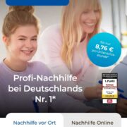 2 kostenlose Nachhilfestunden bei Schülerhilfe