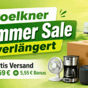 Summer Sale bei voelkner verlängert: gratis Versand ab 59 € + 5,55 € Gutschein