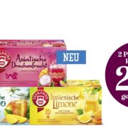 Teekanne: Kaufe 2 Packungen und erhalte 2 € zurück (ab 05.10.)
