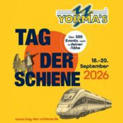Tag der Schiene - Yormas u.a. mit gratis Kaffee
