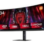 Xiaomi G34WQi Curved Gaming Monitor (34 Zoll | 2K | 180 Hz | FreeSync) für 187,95€ statt 219€
