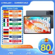 Odea S11 Tablet, 11 Zoll Tddi, Android 14, (6+10) 16 GB RAM, 256 GB ROM, 4 GB LTE, 8000 mAh