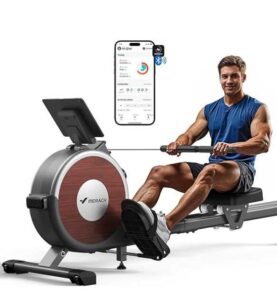 MERACH Rudergerät für Zuhause mit 16 Widerstandsstufen