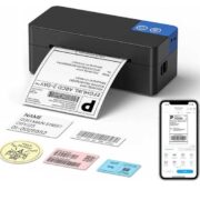 Bluetooth Etikettendrucker DHL, Thermodrucker 4x6 Versandetiketten Drucker