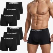 HUSKSWARE Herren-Boxershorts, 6er-Pack