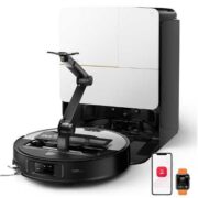 roborock Saros Z70 Saugroboter mit Wischfunktion, OmniGrip Arm, KI-gestützt, 22.000 Pa