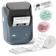 NIIMBOT Etikettendrucker, B1 Bluetooth mit Selbstklebendes Etikett,