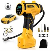 Elektrische Auto Luftpumpe Akku Fahrradpumpe - Tragbare Luftpumpe Fahrrad 150PSI