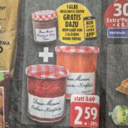 Edeka (Nordwest) App: Bonne Maman Haselnuss u. Kakaocreme gratis beim Kauf von 2 Gläsern Bonne Maman (evtl. regional)