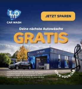 Gratis Triple Foam Autowäsche IMO Carwash (NRW)