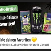 1 von 3 Gratisartikeln abholen bei Edeka [ggf. regional]