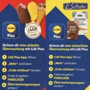 LIDL Plus App Überraschungscoupons für 2026