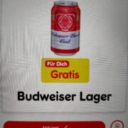 18.-20.6. gratis Budweiser Lager in der Netto App