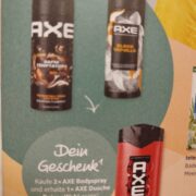 dm: 2 AXE Bodysprays kaufen, AXE Duschgel gratis dazu