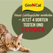 GimCat: 4 Sorten probieren und 3 € sparen