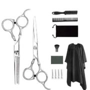 Vfaejll Haarschneidescheren-Set 11-teilig – Professionelle Friseur-Scheren Aus Edelstahl