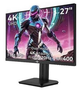 TITAN ARMY P2712V 27 Zoll UHD 4K Gaming Monitor (1 ms Reaktionszeit , 160 Hz nativ)