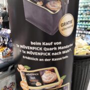 Gratis-Kühltasche bei Kauf von 1 x Mövenpick Quark Mandarine + 1 x Mövenpick nach Wahl lokal (nur?) bei Marktkauf