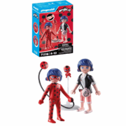 PLAYMOBIL Miraculous 71336 Marinette & Ladybug für 8,80€ bei Amazon