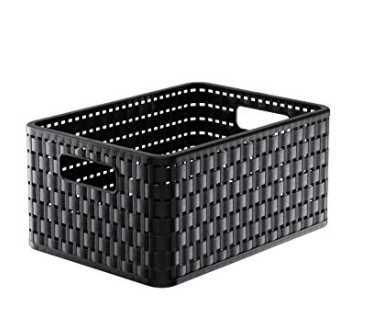 Rotho Country Cestino Lavanderia Con Coperchio In Rattan