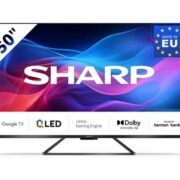 SHARP 50GR8265E 4K Ultra HD 144Hz QLED Google TV (50 Zoll / 126 cm) für 427,46€ statt 601,66€