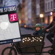 Magenta Moments: Auffallend sicher mit kostenlosen Stickern