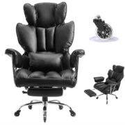 YEEZEE Bürostuhl/Chefsessel  mit Fußstütze für 119,99€