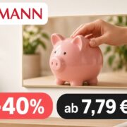 Rossmann Fotowelt: 40 % auf alle Leinwände – ab 7,79 € statt 12,99 € (Code LEINWAND40NL)