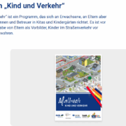 Gratis Malbuch für Kinder - Kind und Verkehr