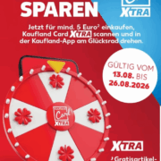 Kaufland Card XTRA Glücksrad kommt zurück